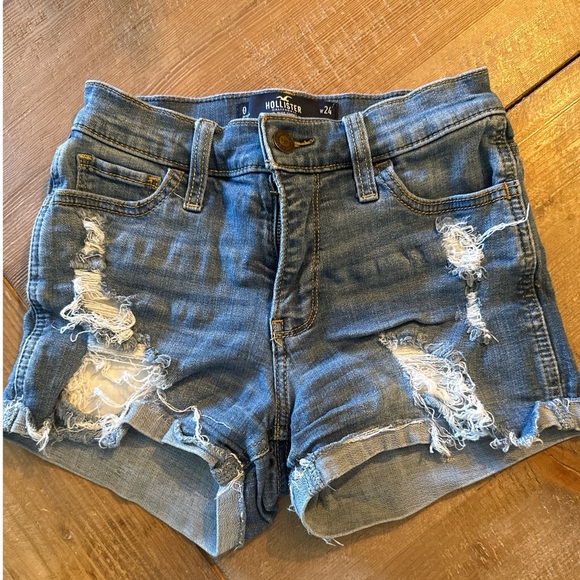 Hollister Pants - Hollister Denim Distressed Jean Shorts